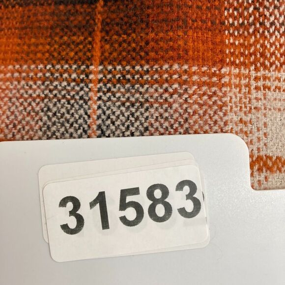 Flag & Anthem Bozeman Filled Shirt Jacket Mens Medium Rust Black Plaid Outdoors - Picture 15 of 15